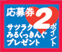応募券2ポイント