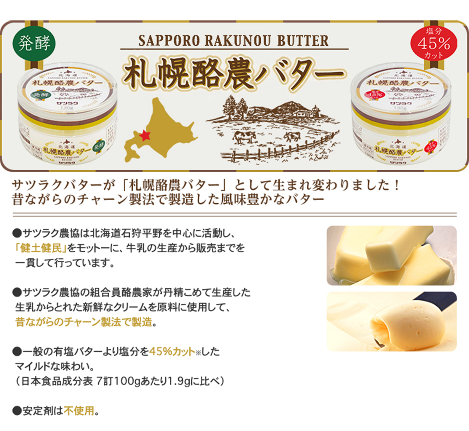札幌酪農バターの画像